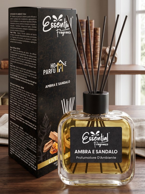 Essential Fragrance Profumatore d'Ambiente Ambra e Sandalo 100ml [vers. 1]