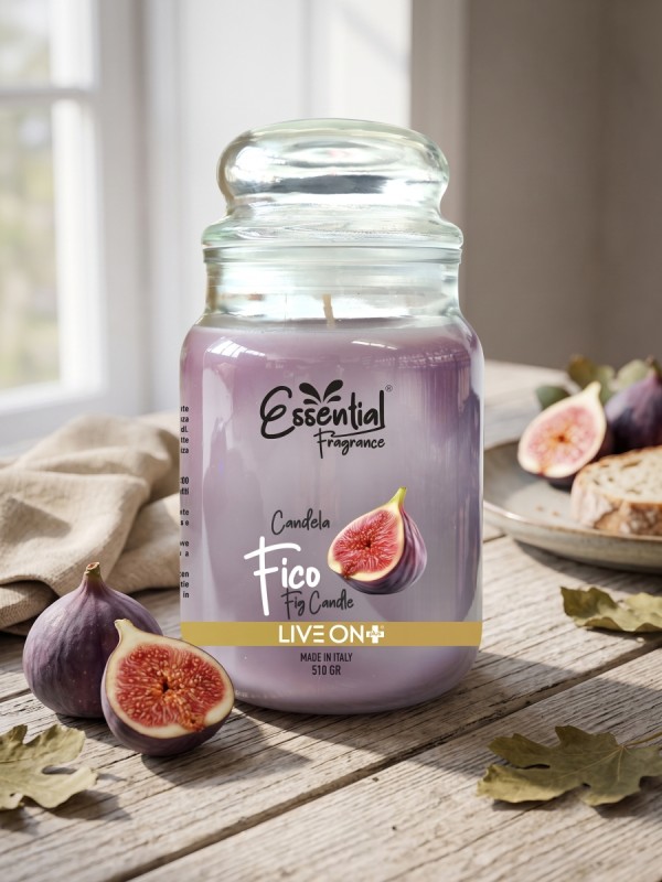 Essential Fragrance Candela Profumata al Fico 510gr