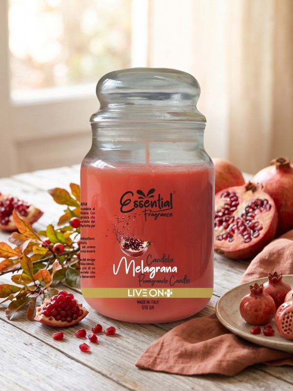 Essential Fragrance Candela Profumata alla Melagrana 510gr