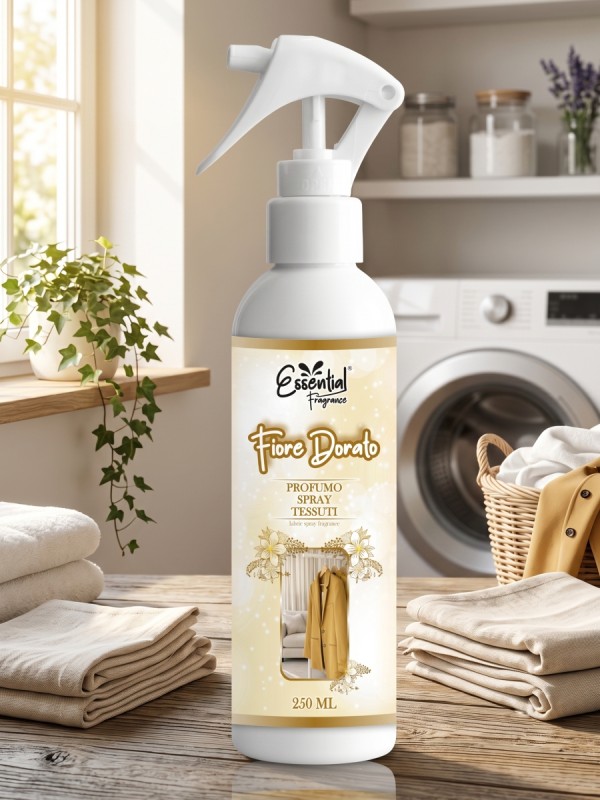 Essential Fragrance Tessuto Spray Fiore Dorato 250ml