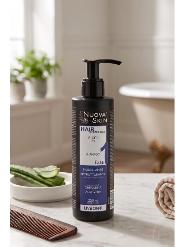Nuova Skin Shampoo Ricci Nutriente 250ml
