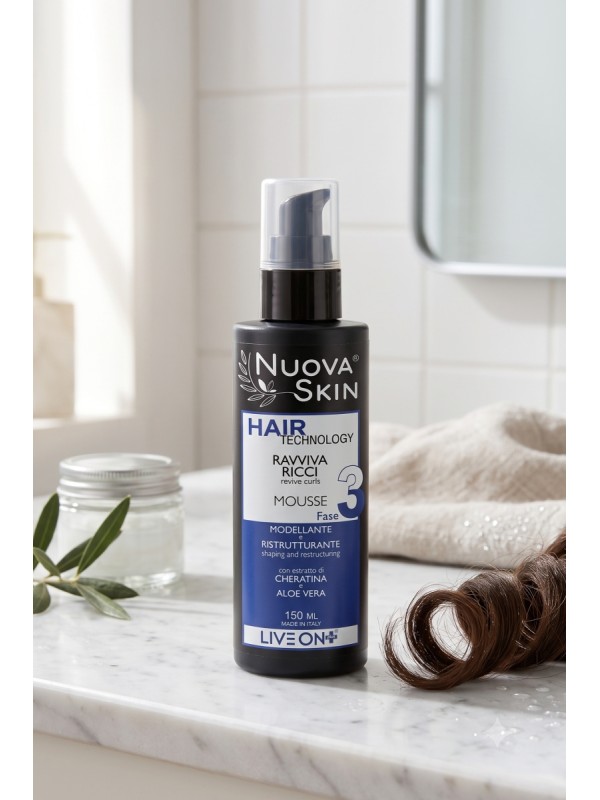 Nuova Skin Mousse Ricci Volumizzante 150ml