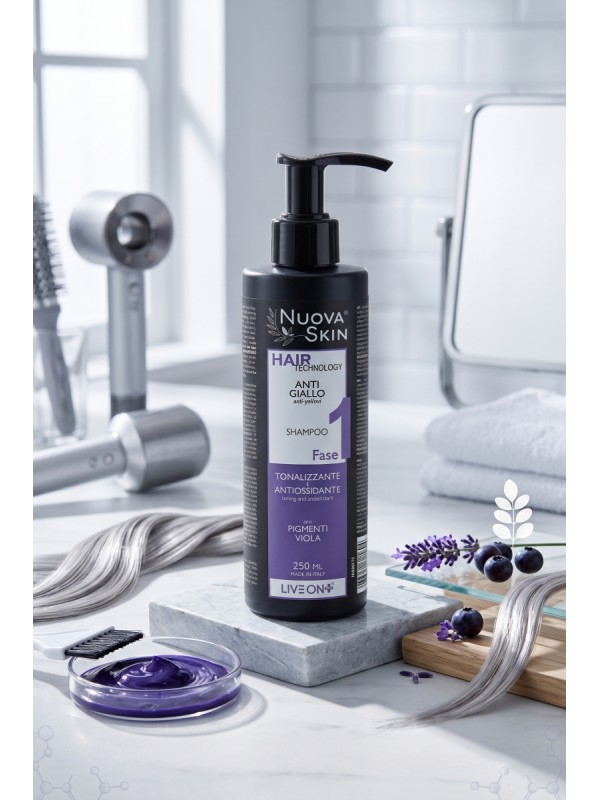 Nuova Skin Shampoo Antigiallo Tonalizzante Illuminante 250ml