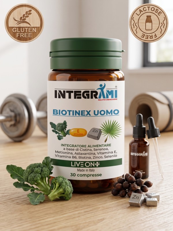 Integrami BIOTINEX Uomo [ 30 compresse ] Integratore Alimentare