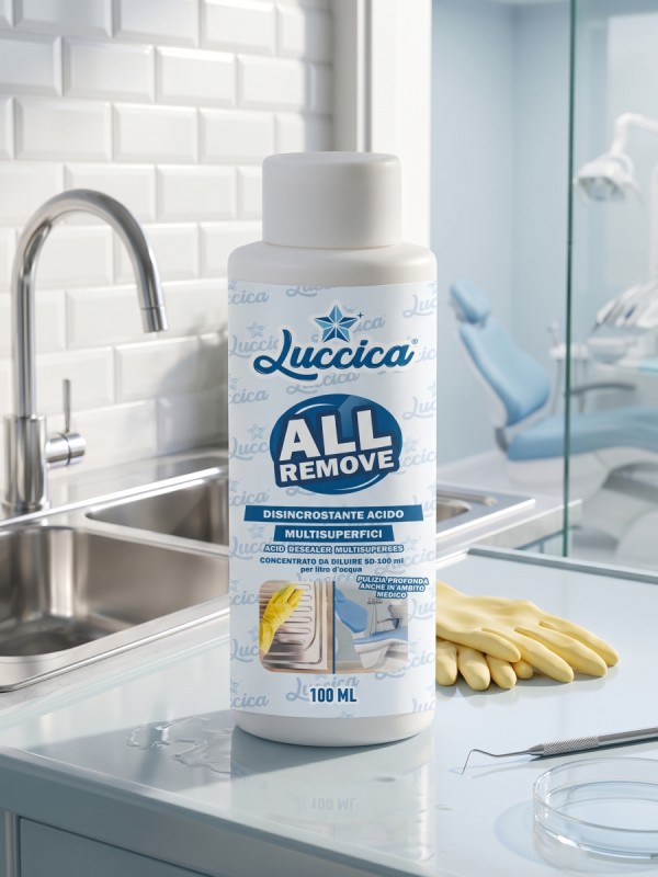 Luccica Disincrostante Acido Multisuperfici ALL REMOVE 100ml