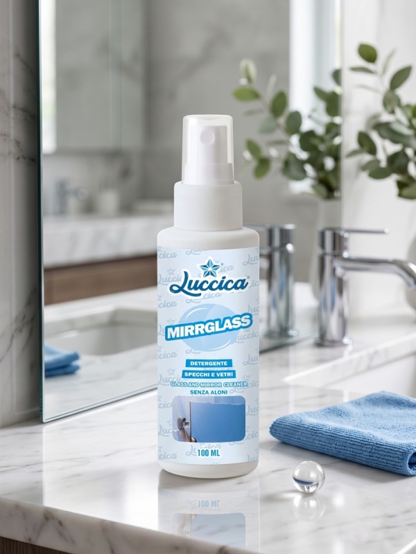 Luccica Detergente Specchi e Vetri MIRRGLASS 100ml