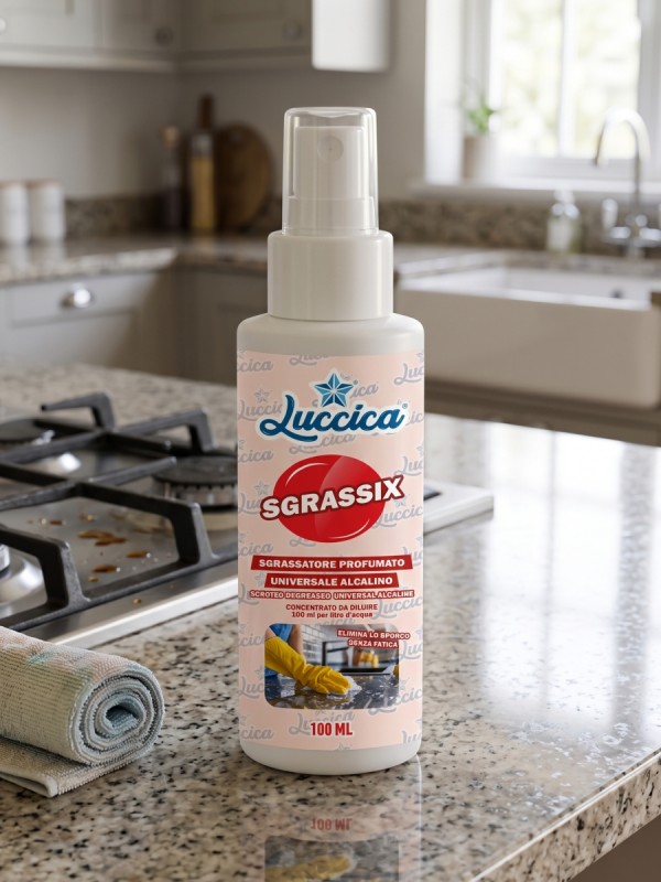 Luccica Sgrassatore Universale Alcalino SGRASSIX 100ml