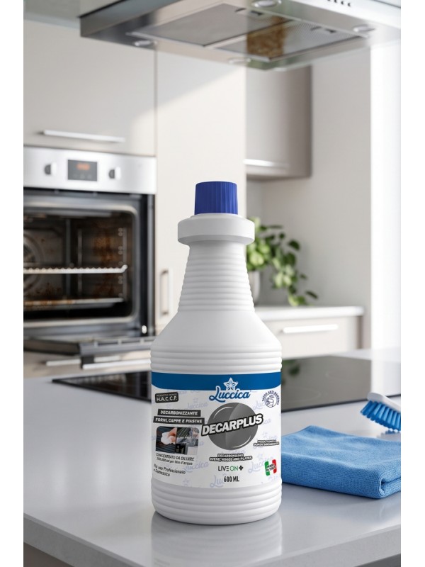 Luccica Decarbonizzante Forni Cappe e Piastre DECARPLUS 600ml
