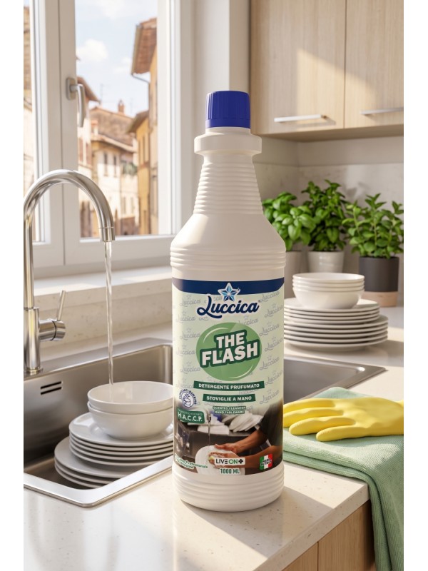 Luccica Detergente Profumato Stoviglie a Mano THE FLASH 1000ml