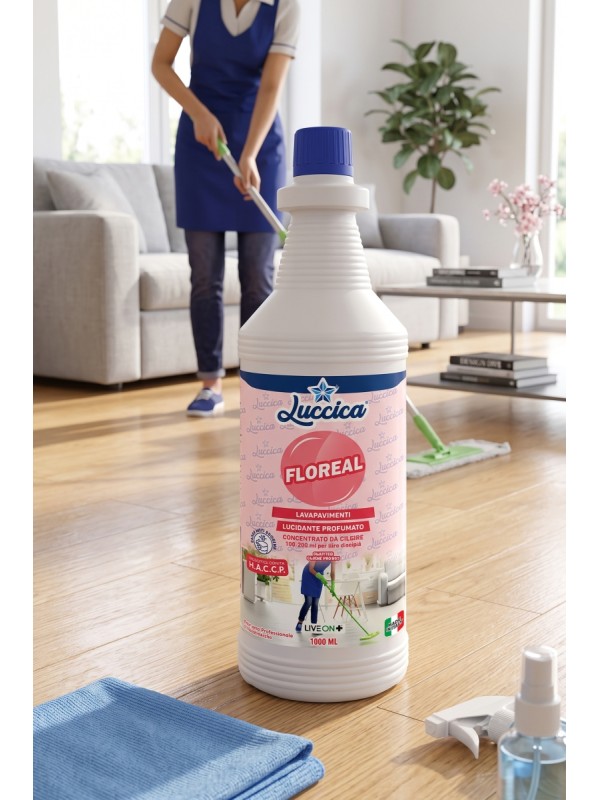 Luccica Lavapavimenti Lucidante Profumato FLOREAL 1000ml