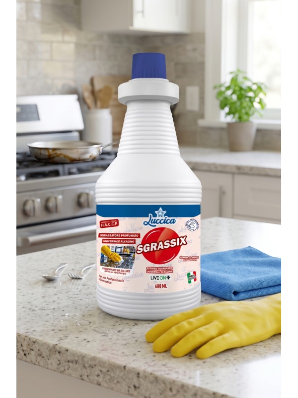 Luccica Sgrassatore Universale Alcalino SGRASSIX 600ml