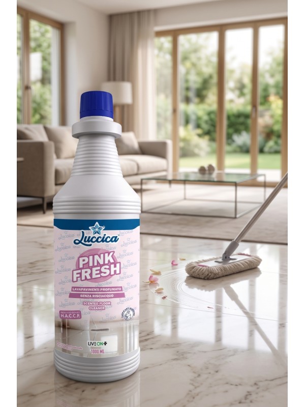 Luccica Lavapavimenti Profumato Senza Risciacquo PINK FRESH 1000ml