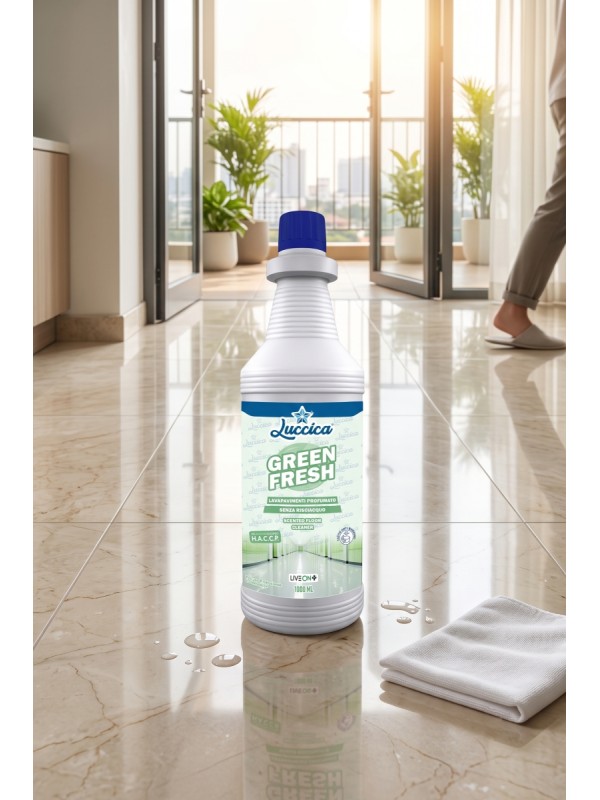 Luccica Lavapavimenti Profumato Senza Risciacquo GREEN FRESH 1000ml