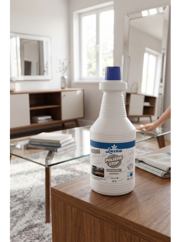 Luccica Pulitore Spray POLVERE STOP 600ml