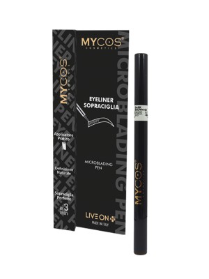 MYCOS Cosmetics Tridente Sopracciglia - Microblading DARK BROWN