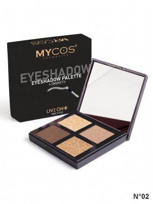 MYCOS Cosmetics Palette 4 Ombretti - Eyeshadow Palette N.02