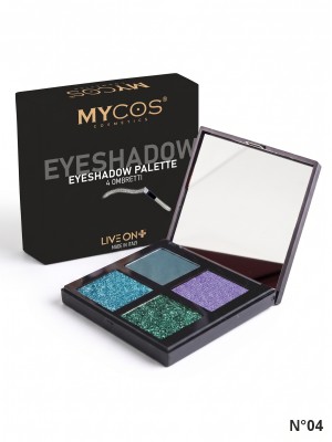 MYCOS Cosmetics Palette 4 Ombretti - Eyeshadow Palette N.04