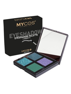 MYCOS Cosmetics Palette 4 Ombretti - Eyeshadow Palette N.04