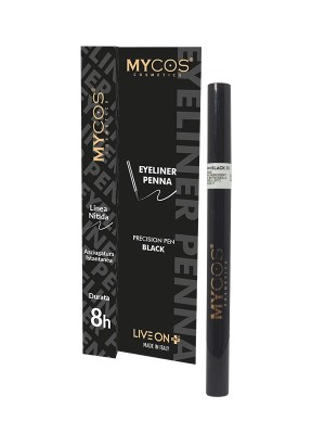 MYCOS Cosmetics Eyeliner Liquido - Precision Pen Black N.01