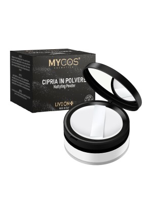 MYCOS Cosmetics Cipria In Polvere - Mattyfing Powder Bianca