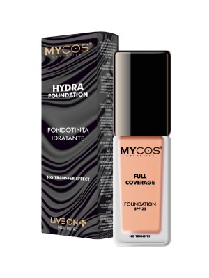 MYCOS Cosmetics Fondotinta Fluido 30ml SPF25 - Full Coverage N.02