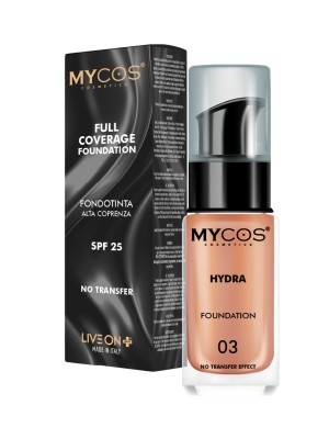 MYCOS Cosmetics Fondotinta Fluido 30ml - Hydra N.03