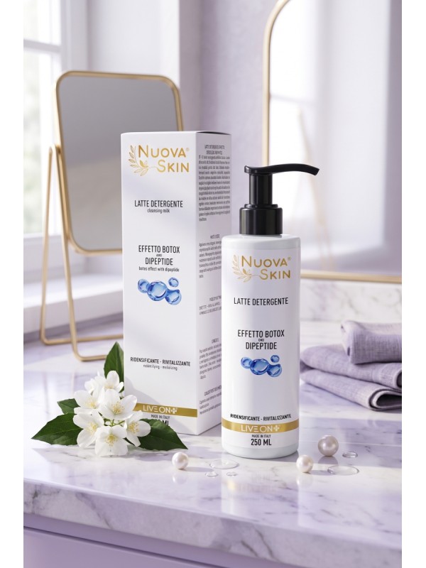 Nuova Skin Latte Detergente Botox con Dipeptide 250ml