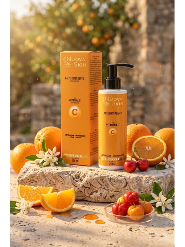 Nuova Skin Latte Detergente Vitamina C 250ml