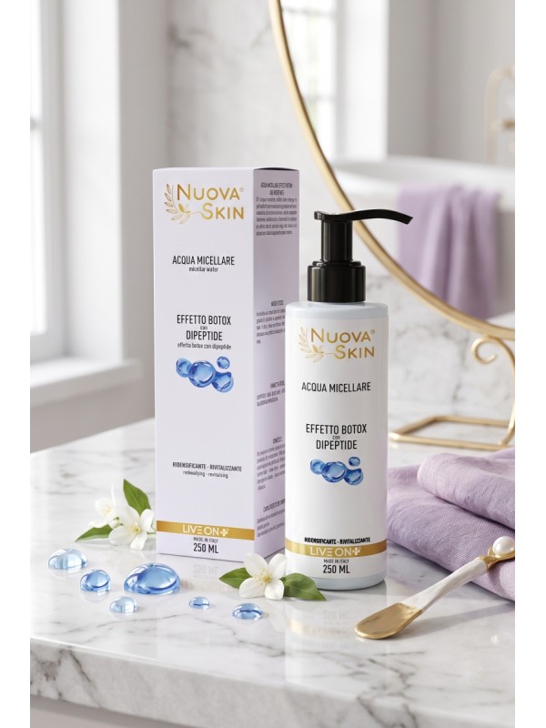 Nuova Skin Acqua Micellare Botox con Dipeptide 250ml