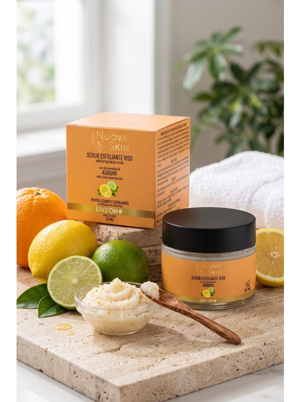 Nuova Skin Scrub Esfoliante Viso Agrumi 50ml