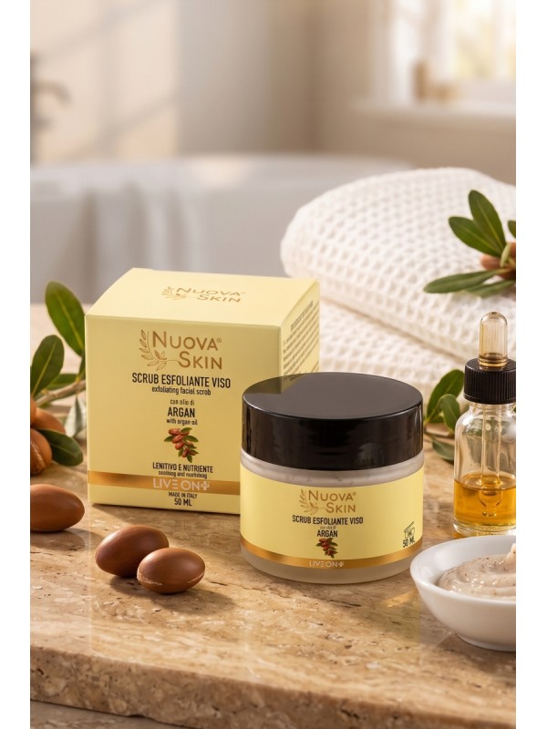 Nuova Skin Scrub Esfoliante Viso Argan 50ml