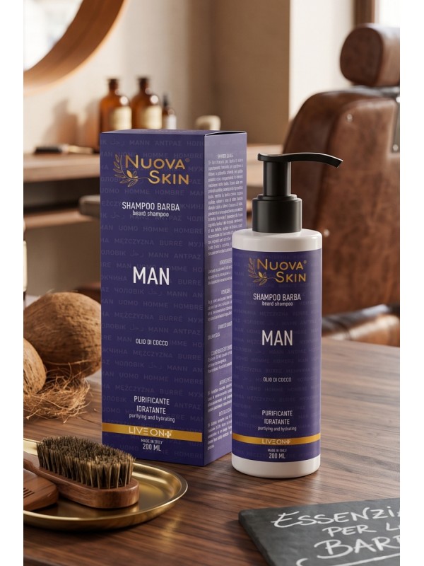 Nuova Skin MAN Shampoo Barba 200ml