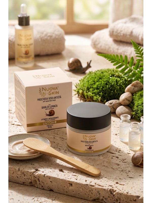 Nuova Skin Maschera Anti-Età con Bava di Lumaca 50ml