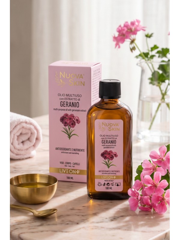 Nuova Skin Olio Multiuso con Estratto di Geranio 100ml
