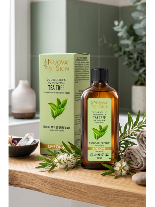 Nuova Skin Olio Multiuso con Estratto di Tea Tree 100ml