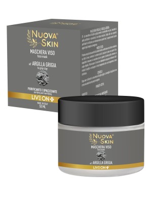 Nuova Skin Maschera Viso al Fango all'Argilla Grigia 50ml