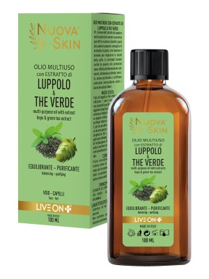 Nuova Skin Olio Multiuso con Estratti di Luppolo & Olio The Verde 100ml