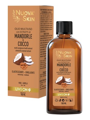Nuova Skin Olio Multiuso con Estratto di Mandorle & Cocco 100ml