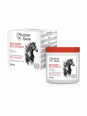 Nuova Skin Balsamo di Cavallo con Artiglio del Diavolo Effetto Caldo 250ml