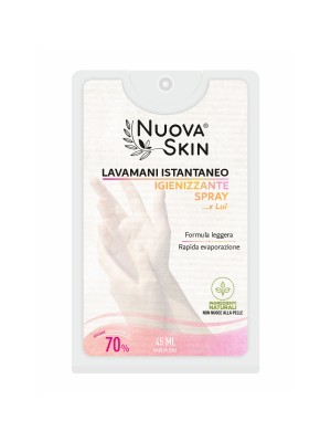 Nuova Skin Lavamani Istantaneo Igienizzante Spray 45ml per Lui