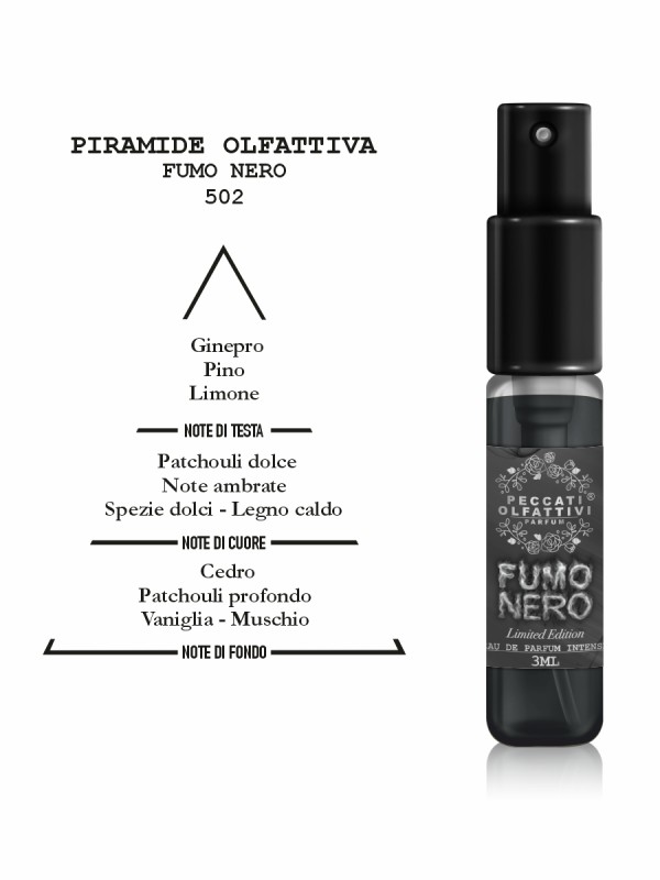 Peccati Olfattivi Fumo Nero 502 EDP INTENSE 3ML