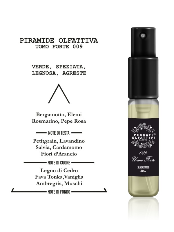 Peccati Olfattivi Uomo Forte 009 MAN 3ml PARFUM