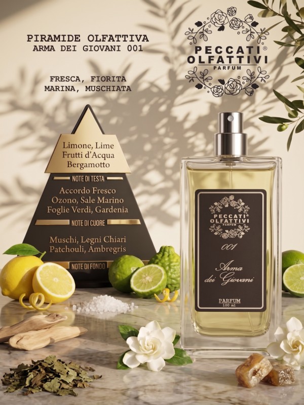 Peccati Olfattivi Arma dei Giovani 001 MAN 100ml PARFUM