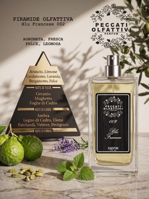 Peccati Olfattivi Blu Francese 002 MAN 100ml PARFUM
