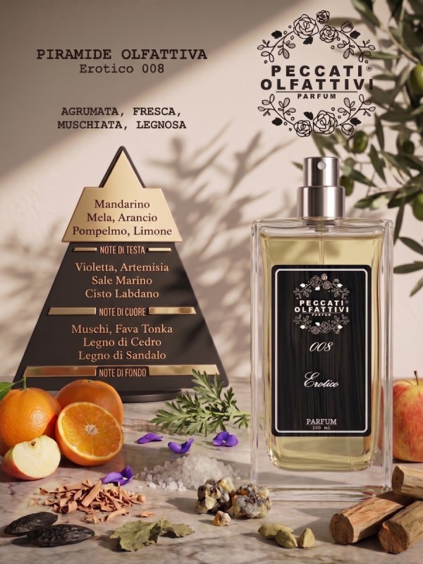 Peccati Olfattivi Erotico 008 MAN 100ml PARFUM