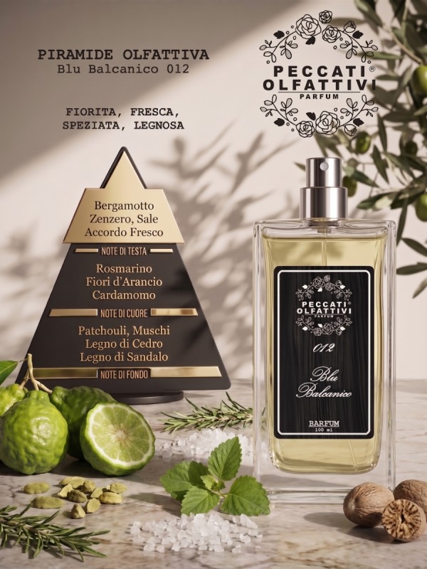 Peccati Olfattivi Blu Balcanico 012 MAN 100ml PARFUM