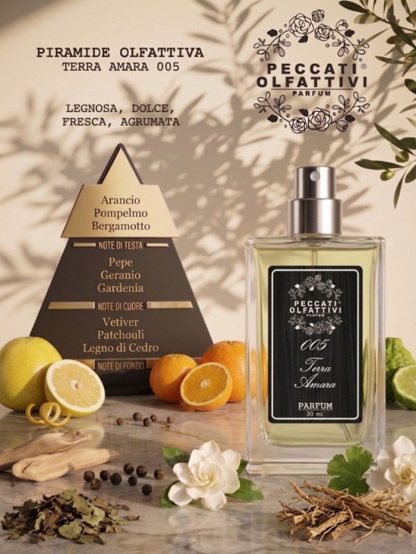 Peccati Olfattivi Terra Amara 005 MAN 30ml PARFUM