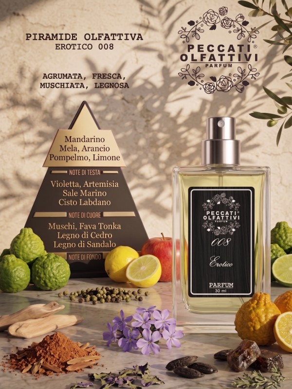 Peccati Olfattivi Erotico 008 MAN 30ml PARFUM