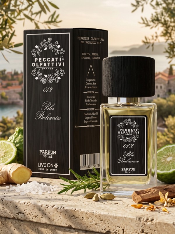 Peccati Olfattivi Blu Balcanico 012 MAN 30ml PARFUM