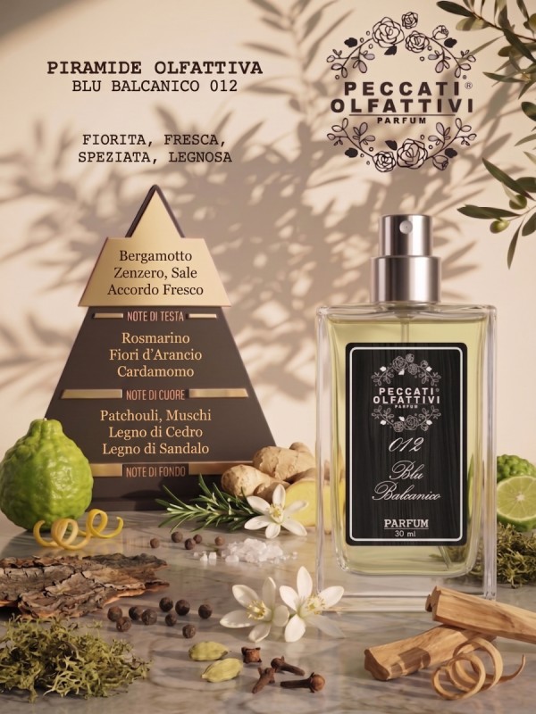 Peccati Olfattivi Blu Balcanico 012 MAN 30ml PARFUM